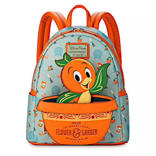 EXCLUSIVE DROP: Loungefly 2024 EPCOT International Flower & Garden Festival Orange Bird Mini Backpack - 3/4/24