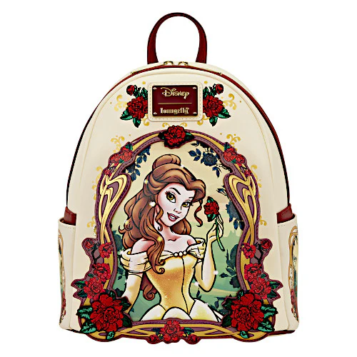 EXCLUSIVE DROP: Loungefly Beauty And The Beast Belle Floral Mini Backpack - 12/5/25