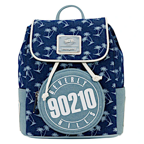EXCLUSIVE DROP: Loungefly Beverly Hills 90210 Drawstring Mini Backpack - 11/21/25