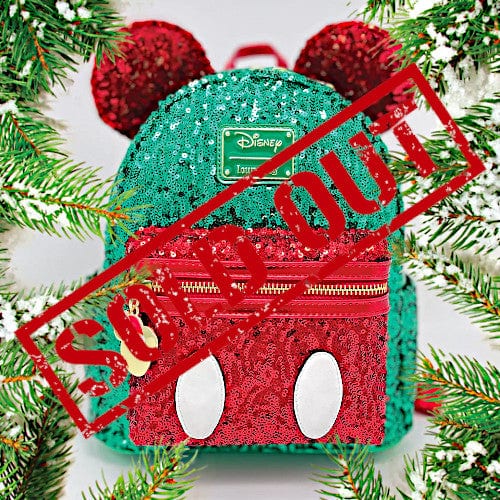 EXCLUSIVE DROP: Loungefly Christmas Sequin Mini Backpack - 11/11/22