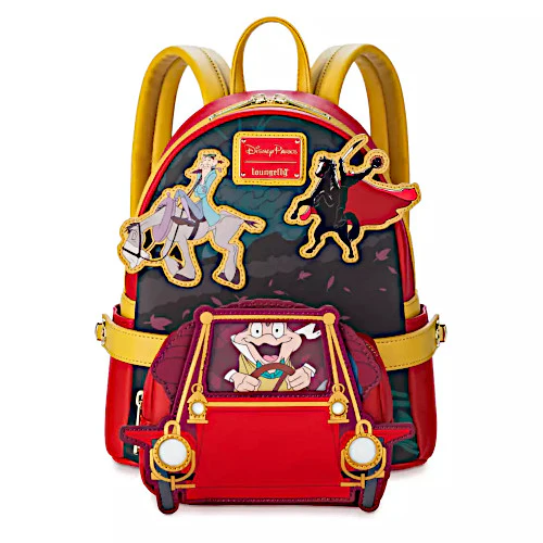 EXCLUSIVE DROP: Loungefly D23 2024 Ichabod And Mr. Toad Mini Backpack With Light-Up Belt Bag - 8/12/24