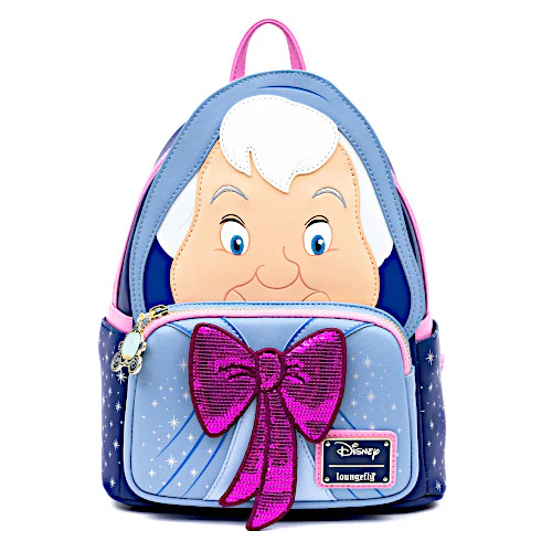 EXCLUSIVE DROP: Loungefly Disney Cinderella Fairy Godmother Cosplay Mini Backpack - 3/31/23