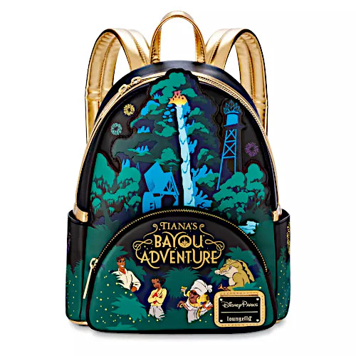 EXCLUSIVE DROP: Loungefly Disney Parks Tiana's Bayou Adventure Mini Backpack - 7/29/24