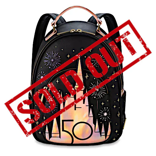 EXCLUSIVE DROP: Loungefly Disney Parks Walt Disney World 50th Anniversary Grand Finale Mini Backpack - 1/2/23