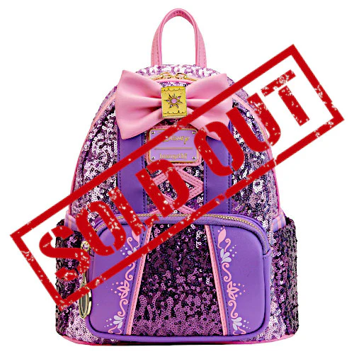 EXCLUSIVE DROP: Loungefly Disney Princess Rapunzel Sequin Mini Backpack - 2/9/23