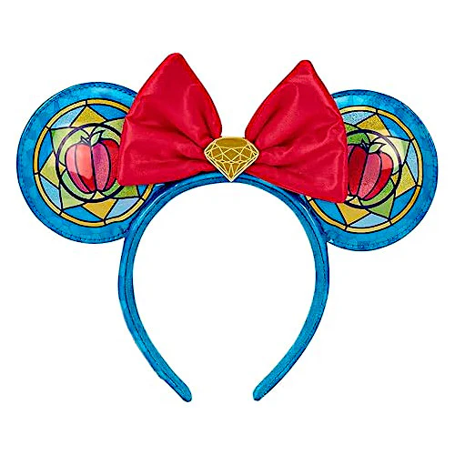 EXCLUSIVE DROP: Loungefly Disney Princess Stained Glass Collection Snow White Ears Headband - 9/11/25