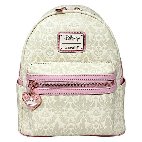 EXCLUSIVE DROP: Loungefly Disney Princesses Damask Debossed Mini Backpack - 7/12/23