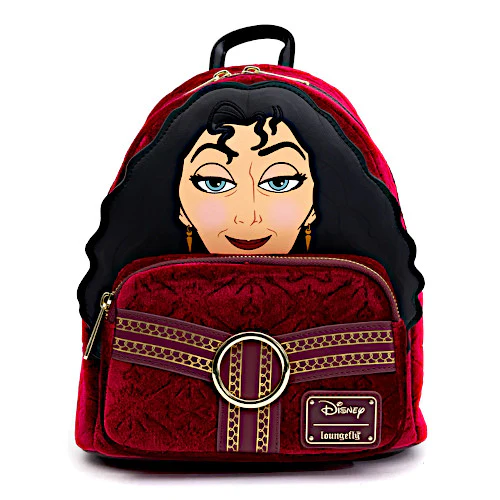 EXCLUSIVE DROP: Loungefly Disney Villains Tangled Mother Gothel Cosplay Mini Backpack - 12/9/22
