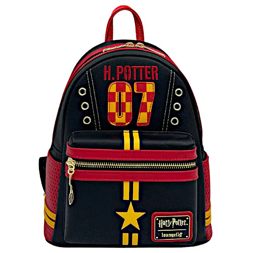 EXCLUSIVE DROP: Loungefly Harry Potter Quidditch 07 Uniform Mini Backpack - 3/21/24