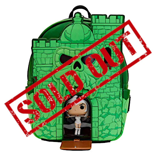EXCLUSIVE DROP: Loungefly LACC 2022 Dreamworks He-Man Castle Grayskull Mini Backpack & Pop! Bundle - 12/2/22