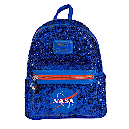 EXCLUSIVE DROP: Loungefly NASA Logo Sequin Mini Backpack - 9/16/25