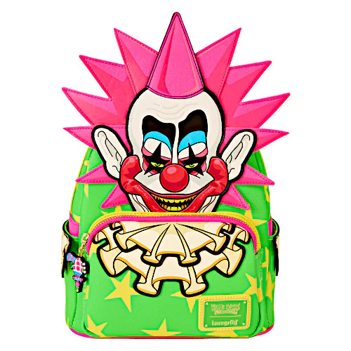 EXCLUSIVE DROP: Loungefly NYCC 2024 Killer Klowns Spikey Glitter Cosplay Glow Mini Backpack - 10/17/24