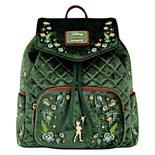 EXCLUSIVE DROP: Loungefly Peter Pan Quilted Floral Mini Backpack - 12/5/25