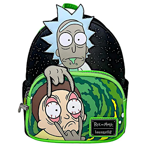 EXCLUSIVE DROP: Loungefly Rick & Morty Glow Mini Backpack - 4/11/23