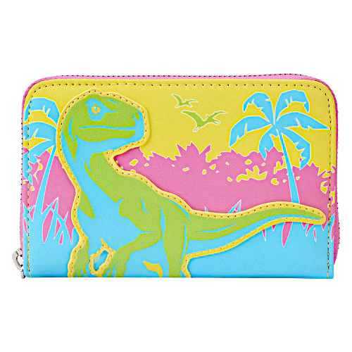 EXCLUSIVE DROP: Loungefly SDCC 2023 Jurassic Park 30th Anniversary Neon Wallet - 7/20/23