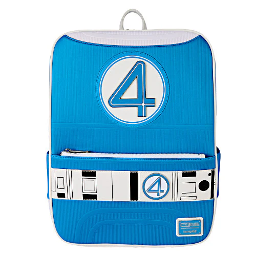 EXCLUSIVE DROP: Loungefly SDCC 2025 Fantastic Four Uniform Full-Size Backpack With Pin - 7/24/25
