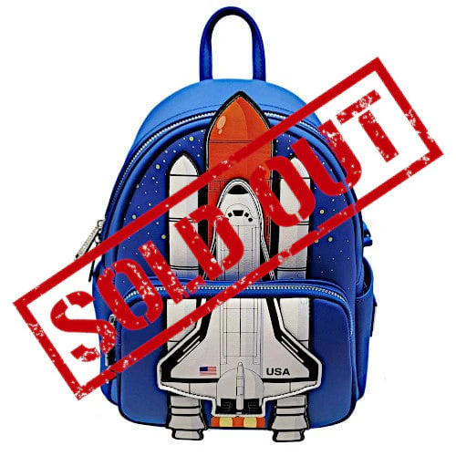 EXCLUSIVE DROP:  Loungefly Space Shuttle Mini Backpack (LE 1000) - 8/31/22 - Image 2