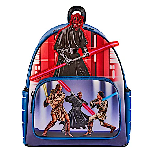 EXCLUSIVE DROP: Loungefly Star Wars Darth Maul Villains Scene Mini Backpack - 12/8/22