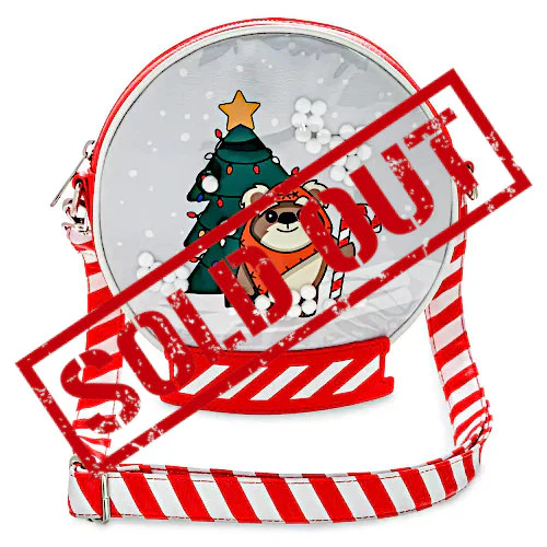 EXCLUSIVE DROP: Loungefly Star Wars Ewok Holiday Snow Globe Crossbody Bag - 11/21/22