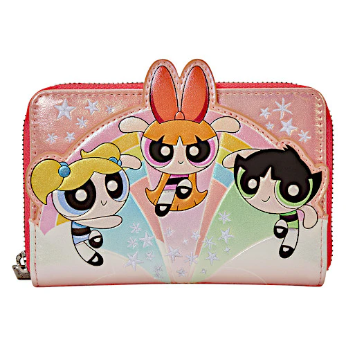 EXCLUSIVE DROP: Loungefly The Powerpuff Girls Pearlescent Zip Around Wallet - 2/27/26