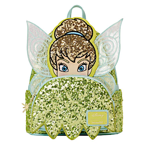 EXCLUSIVE DROP: Loungefly Tinker Bell Sequin Cosplay Mini Backpack - 2/19/24