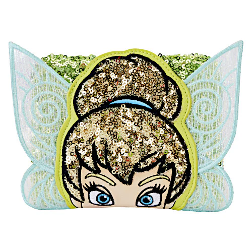 EXCLUSIVE DROP: Loungefly Tinker Bell Sequin Cosplay Wallet - 2/19/24