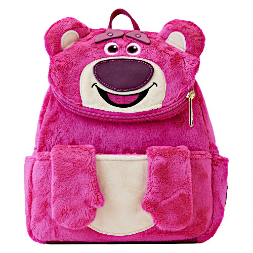 EXCLUSIVE DROP: Loungefly Toy Story Lotso Plush Pocket Mini Backpack - 5/5/23