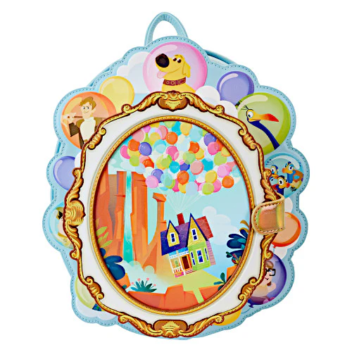 EXCLUSIVE DROP: Loungefly Up Carl & Ellie Floating House Cameo Mini Backpack - 4/19/24