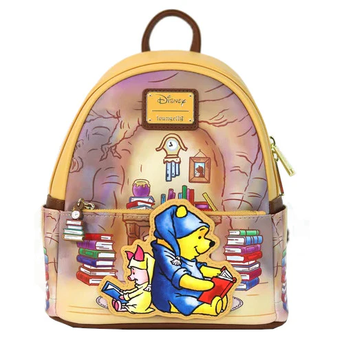EXCLUSIVE DROP: Loungefly Winnie The Pooh Reading Mini Backpack - 9/11/23