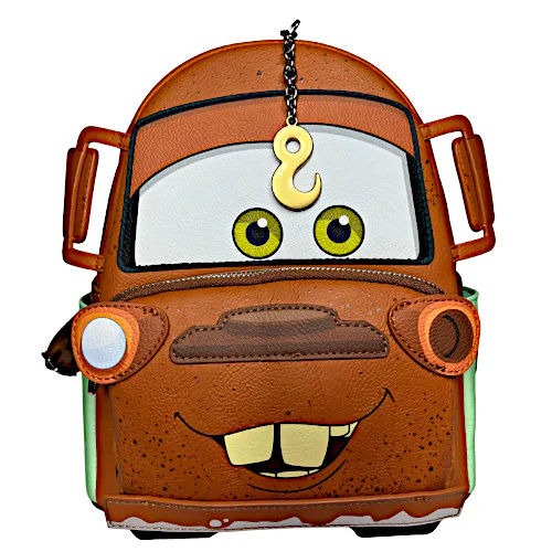 EXCLUSIVE DROP/RESTOCK: Loungefly Cars Tow Mater Cosplay Mini Backpack - Updated 2025 Design - 10/29/25 (UK)