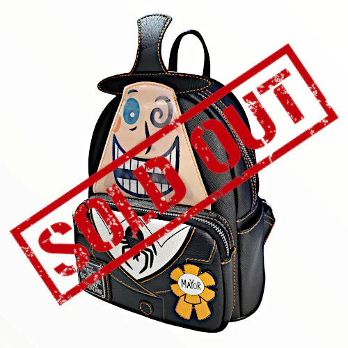 EXCLUSIVE RESTOCK: Loungefly Disney Nightmare Before Christmas Mayor Lenticular Cosplay Mini Backpack - 2/28/22