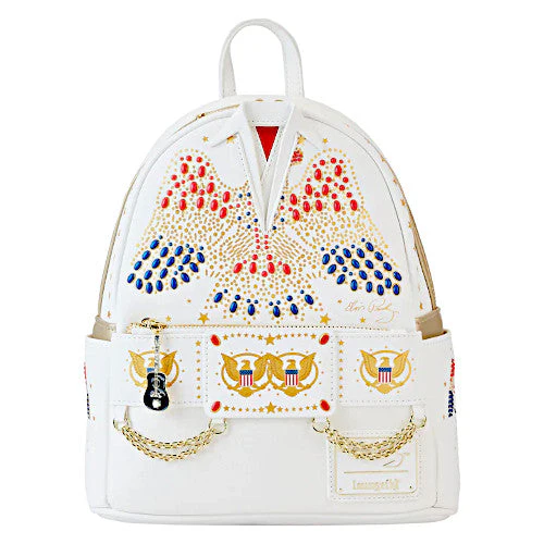 EXCLUSIVE RESTOCK: Loungefly Elvis Presley Jumpsuit Cosplay Mini Backpack - 10/9/23