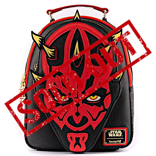 EXCLUSIVE RESTOCK: Loungefly NYCC 2021 Star Wars Darth Maul Glow Cosplay Mini Backpack - 2/28/23
