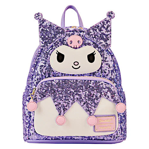 EXCLUSIVE RESTOCK: Loungefly Sanrio Kuromi Sequin Cosplay Mini Backpack - 11/21/23