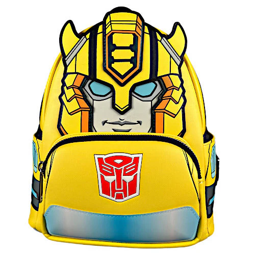 EXCLUSIVE RESTOCK: Loungefly Transformers Bumble Bee Glow Cosplay Mini Backpack - 10/12/23