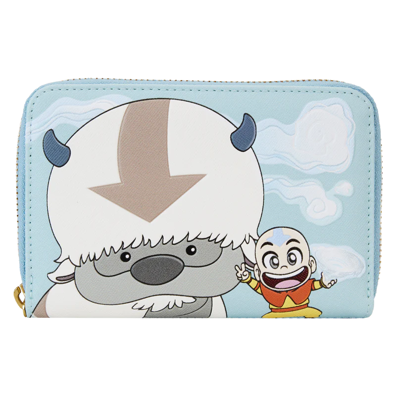 Loungefly Avatar The Last Airbender Aang, Appa, & Momo Wallet