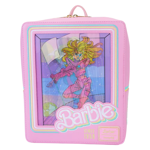 Loungefly Barbie Doll Box Triple Lenticular Mini Backpack