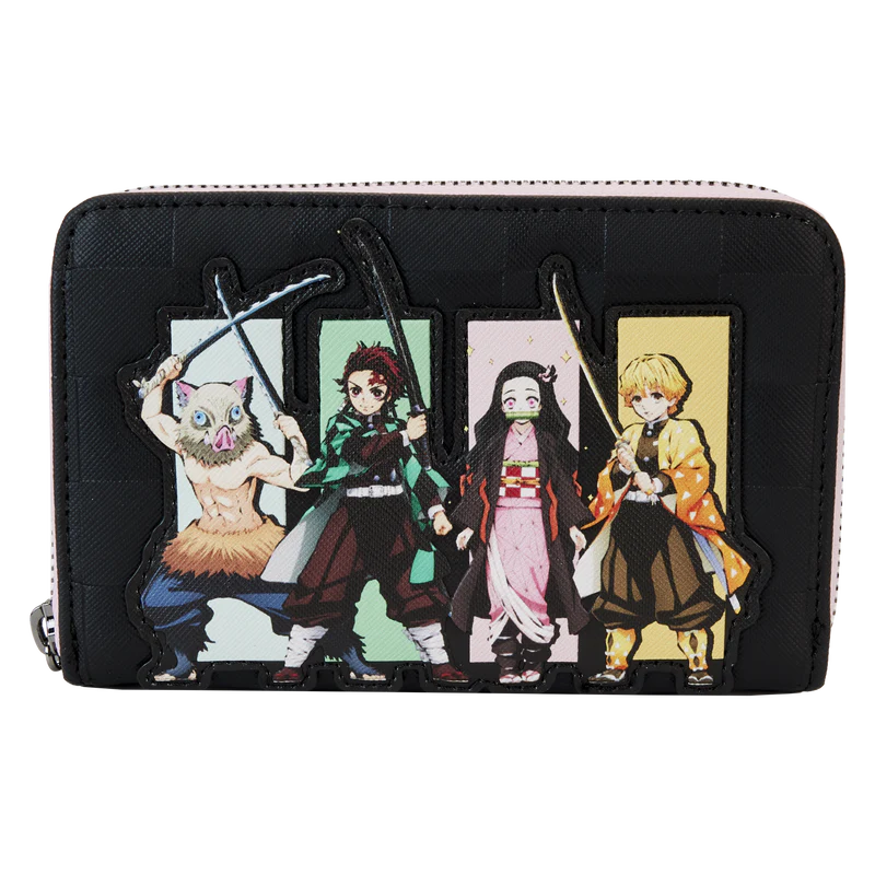 Loungefly Demon Slayer Heroes Group Wallet