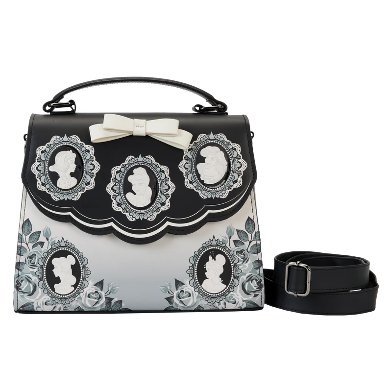 Loungefly Disney Princess Cameo Porcelain Portraits Crossbody Bag