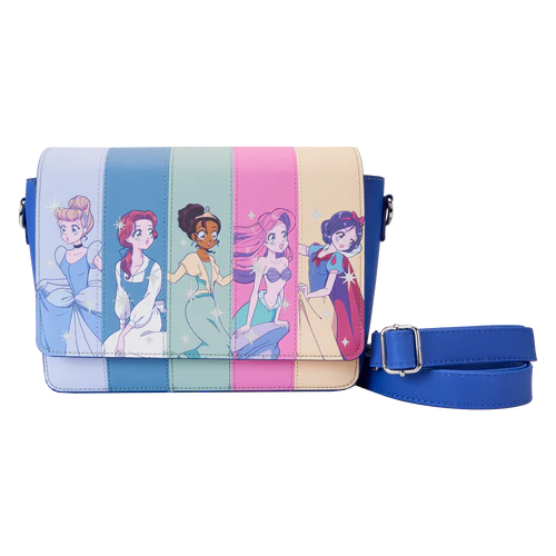 Loungefly Disney Princess Manga Style Crossbody Bag