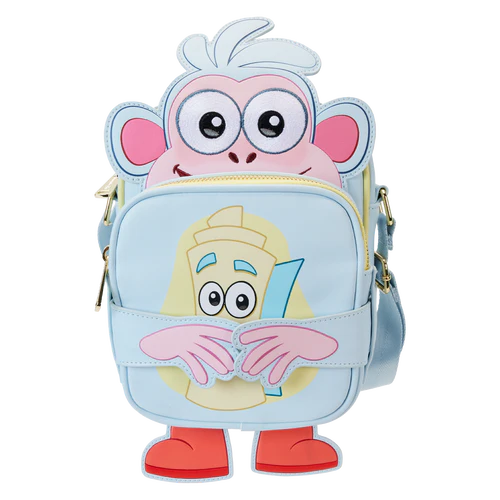 Loungefly Dora The Explorer Boots Crossbuddies Crossbody Purse w/Coin Bag