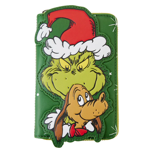 Loungefly Dr. Seuss' How The Grinch Stole Christmas Santa Cosplay Wallet