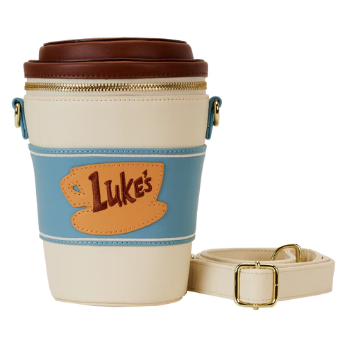 Loungefly Gilmore Girls Luke's Diner To-Go Coffee Cup Figural Crossbody Bag