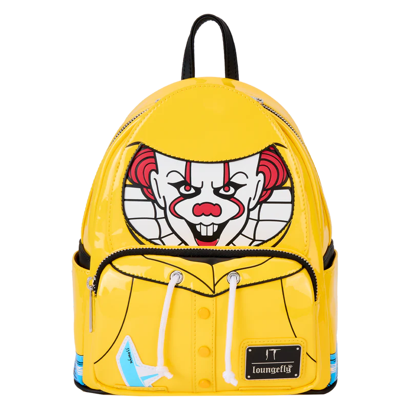 Loungefly It Pennywise Raincoat Cosplay Glow Mini Backpack