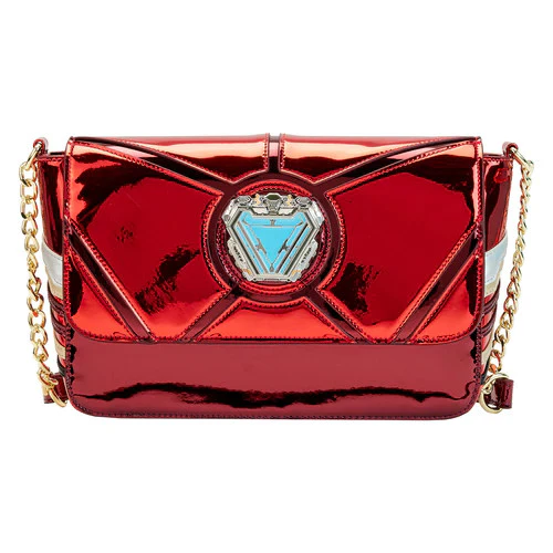 Loungefly Marvel Iron Man Infinity Saga Cosplay Crossbody Bag