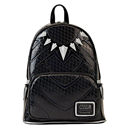 Loungefly Marvel Metallic Black Panther Cosplay Mini Backpack