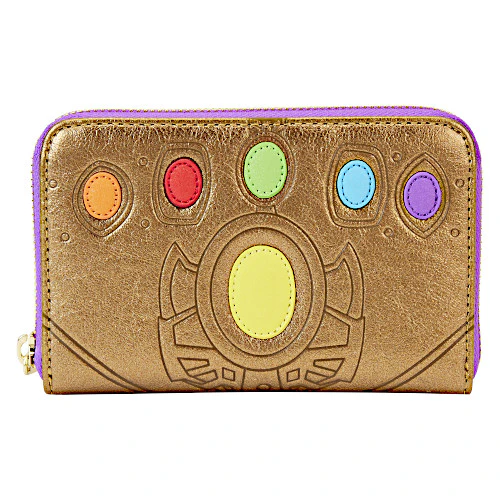 Loungefly Marvel Metallic Thanos Gauntlet Wallet