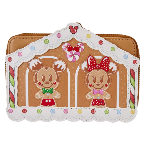 Loungefly Mickey & Friends Gingerbread House Wallet