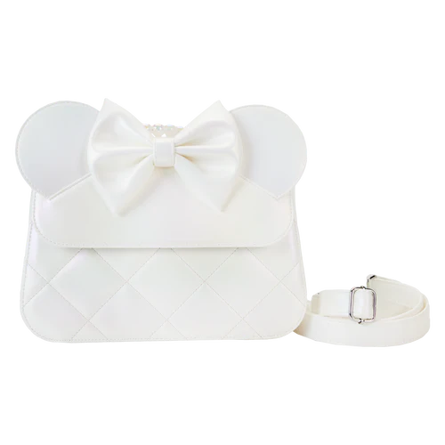 Loungefly Minnie Mouse Iridescent Wedding Crossbody Bag