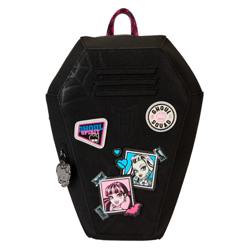 Loungefly Monster High Coffin Locker Figural Mini Backpack